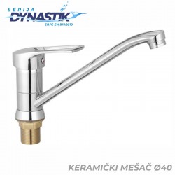 Cilindrična horizontalna rotirajuća kuhinjska slavina DYNASTIK